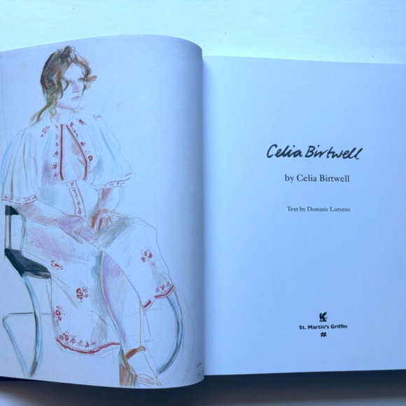 Celia Birtwell coffee table book, text by Dominic Lutyens, very good condition - Picture 6 of 10